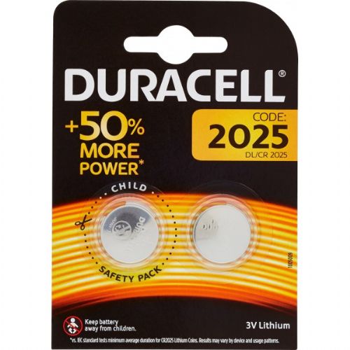 DURACELL LITHIUM CR 2025 BL2